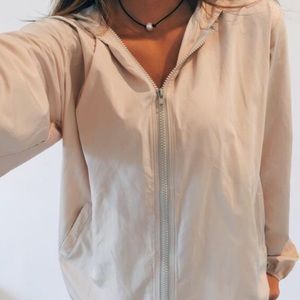 Neutral Rain Jacket